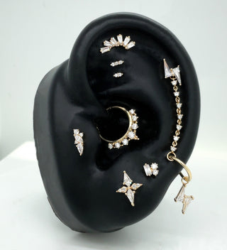 Electrify - CZ - Gold Charm Charms Buddha Jewelry