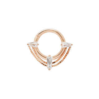 Fetish - CZ - Clicker Clickers Buddha Jewelry Rose Gold
