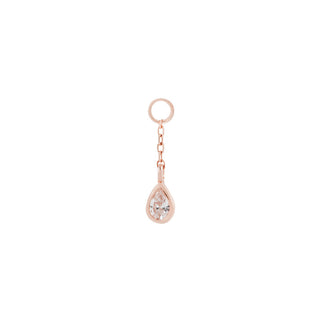 Concorde Chain CZ Charm Charms Buddha Jewelry Rose Gold