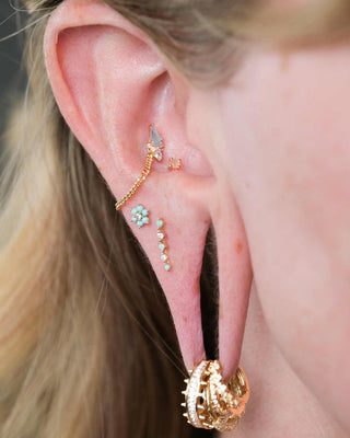 Cultivate - Turquoise - Threadless End Threadless Ends Buddha Jewelry