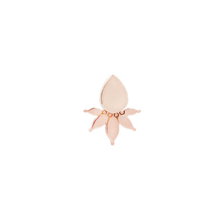 Lavish - Threadless End Threadless Ends Buddha Jewelry Rose Gold