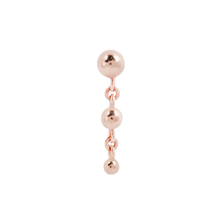 Inanna - Threadless End Threadless Ends Buddha Jewelry Rose Gold