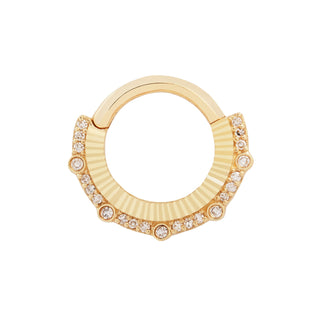 Awaken - Diamond - Clicker Clickers Buddha Jewelry Yellow Gold