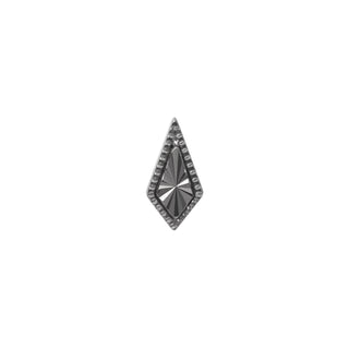 Bad As Hell Black Rhodium Threadless End Threadless Ends Buddha Jewelry