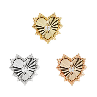 Bad Romance - CZ - Threadless End Threadless Ends Buddha Jewelry