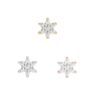 Bloom - Diamond - Threadless End Threadless Ends Buddha Jewelry