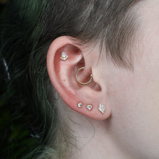 Love Language - Rainbow Moonstone  - Threadless End Threadless Ends Buddha Jewelry