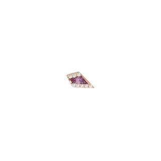 Eminence - Amethyst - Threadless End Threadless Ends Buddha Jewelry Rose Gold