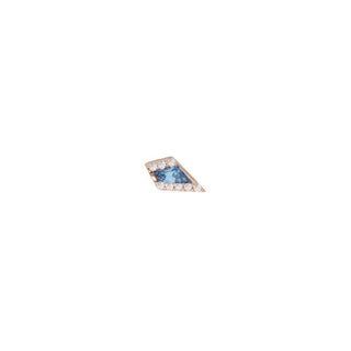 Eminence - London Blue Topaz - Threadless End Threadless Ends Buddha Jewelry Rose Gold