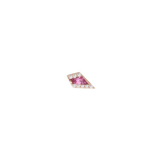 Eminence - Pink Tourmaline - Threadless End Threadless Ends Buddha Jewelry Rose Gold