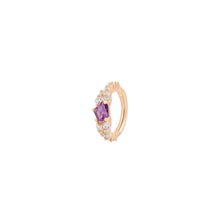 Inspiration - Amethyst - Clicker Clickers Buddha Jewelry Rose Gold