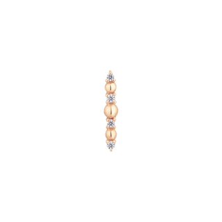 Chance - CZ - Threadless End Threadless Ends Buddha Jewelry Rose Gold