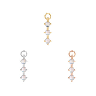 XOXO - Rainbow Moonstone - Charm Charms Buddha Jewelry
