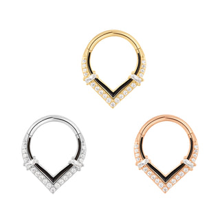 Uprise - Enamel + CZ - Clicker Clickers Buddha Jewelry