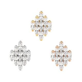 Wonder - CZ - Threadless End Threadless Ends Buddha Jewelry