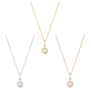 RION x Buddha Jewelry Manifest - Rainbow Moonstone - Necklace Necklaces RION x Buddha Jewelry