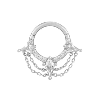 Good Times - CZ - Clicker Clickers Buddha Jewelry White Gold
