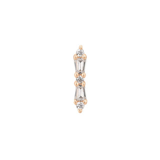 Idolized - CZ - Threadless End Threadless Ends Buddha Jewelry Rose Gold