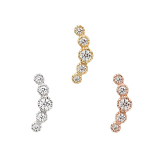 Infinity - CZ - Threadless End Threadless Ends Buddha Jewelry