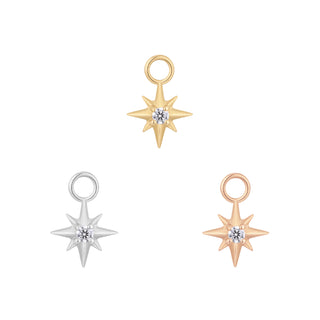 Luminary - CZ - Gold Charm Charms Buddha Jewelry