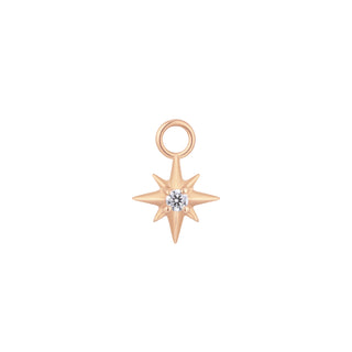 Luminary - CZ - Gold Charm Charms Buddha Jewelry Rose Gold