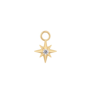 Luminary - CZ - Gold Charm Charms Buddha Jewelry Yellow Gold
