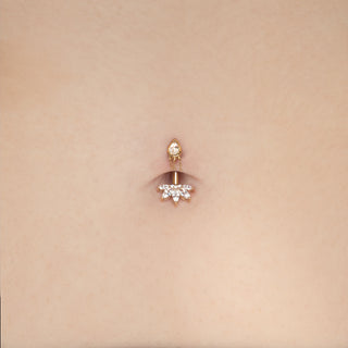 Let's Dance - CZ + Chain Threadless Ends Buddha Jewelry