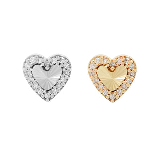 Rebel Heart - Diamond - Threadless End Threadless Ends Buddha Jewelry