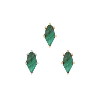 Reputation Threadless End with Malachite Threadless Ends Buddha Jewelry