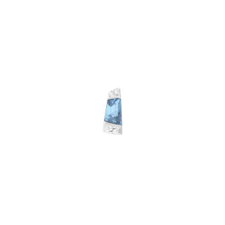 Saboteur - London Blue Topaz - Threadless End Threadless Ends Buddha Jewelry White Gold