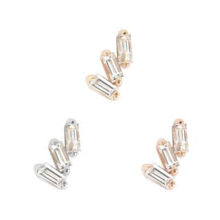 Staxx - CZ - Threadless End Threadless Ends Buddha Jewelry