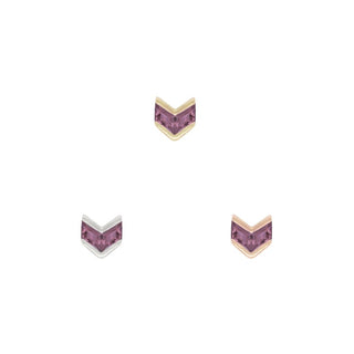 Vande - Amethyst - Threadless End Threadless Ends Buddha Jewelry