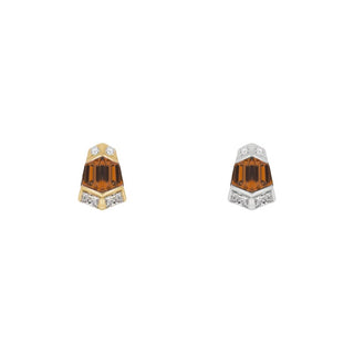 Vera - Orange Garnet - Threadless End Threadless Ends Buddha Jewelry
