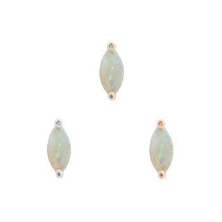 Zuri Marquise Opal - Threadless End Threadless Ends Buddha Jewelry