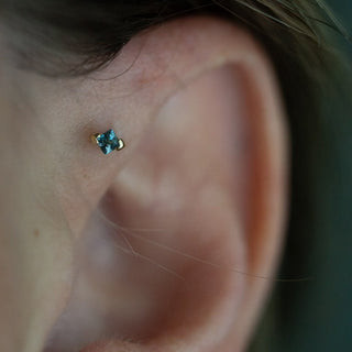 Celestial - London Blue Topaz - Threadless End Threadless Ends Buddha Jewelry