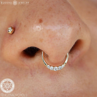 Sophia CZ Seamless Ring Seam Rings Buddha Jewelry