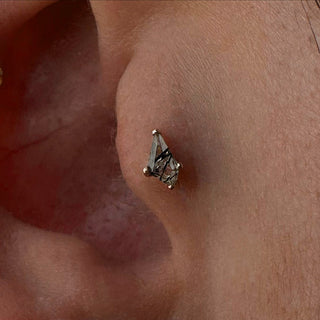 Limelight - Tourmalated Quartz - Threadless End Threadless Ends Buddha Jewelry