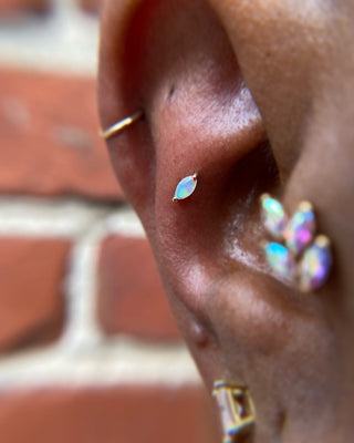 Zuri Marquise Opal - Threadless End Threadless Ends Buddha Jewelry