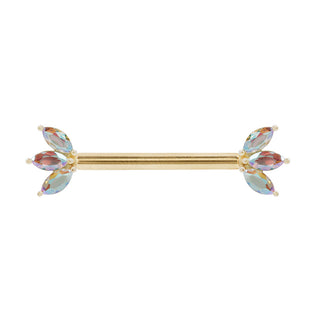 Moet - Mercury Mist - Forward Facing Threadless Ends Buddha Jewelry