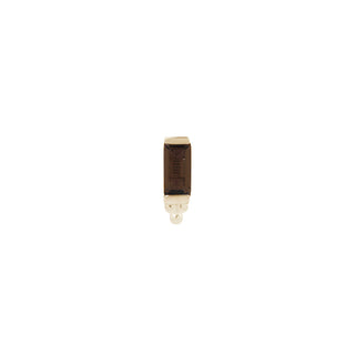 Dior - Smoky Quartz - Threadless End Threadless Ends Buddha Jewelry Yellow Gold