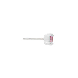 Pink Sapphire Prong Threadless Ends Buddha Jewelry