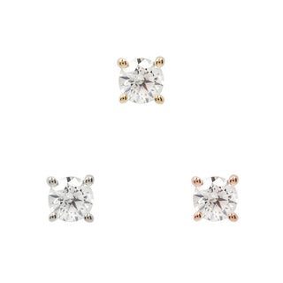 Swarovski CZ Prong - Threadless End Threadless Ends Buddha Jewelry