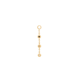 Dig It - Smoky Quartz - Charm Charms Buddha Jewelry Yellow Gold