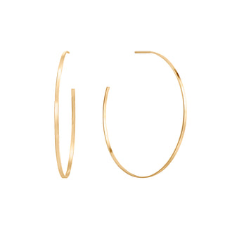 RION x Buddha Jewelry Abundant Flat Hoops Earrings RION x Buddha Jewelry