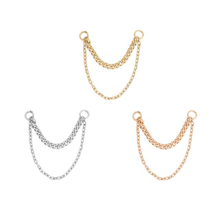 Diamond Cut + Side Chain Chains Buddha Jewelry