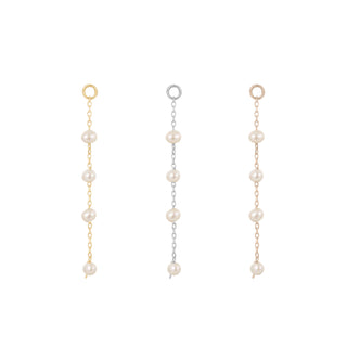 4 Bead Pearl Charm Charms Buddha Jewelry