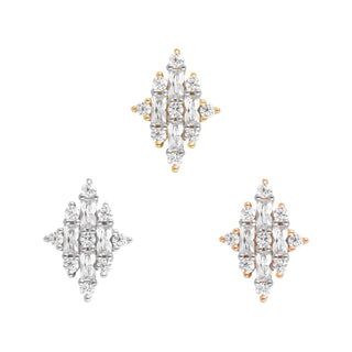 Celebration - CZ - Threadless End Threadless Ends Buddha Jewelry