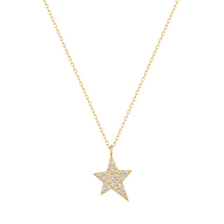 RION x Buddha Jewelry Starlight Gold Necklace - Genuine Diamond Necklaces RION x Buddha Jewelry Yellow Gold