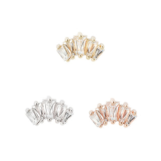Gemma Cinq Large - CZ - Threadless End Threadless Ends Buddha Jewelry