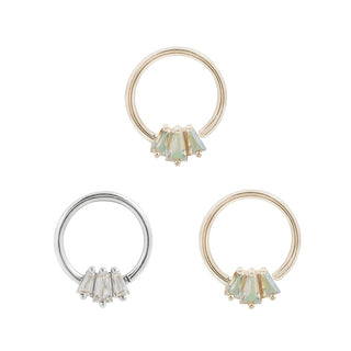 Gemma Trios Mercury Mist Seamless Ring Seam Rings Buddha Jewelry